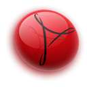 reader, Acrobat DarkRed icon