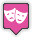 Theater DarkSlateGray icon