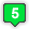 5, green DarkSlateGray icon
