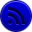 feed, Rss, subscribe MediumBlue icon