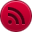 feed, subscribe, Rss Crimson icon