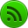 subscribe, feed, Rss ForestGreen icon