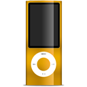 ipod, nano, Orange DarkSlateGray icon