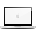 Laptop, Apple, Macbook, Computer WhiteSmoke icon