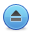 Blue, button, Eject Icon