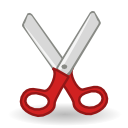 Cut, Edit Gainsboro icon