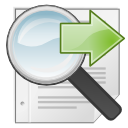 document, Find, search Gainsboro icon