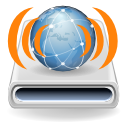 wireless, network DarkOrange icon