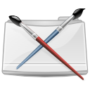 Applications, Folder Gainsboro icon