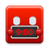 digital, morning, Clock Icon