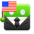 Election, united states, usa, America DarkSlateGray icon