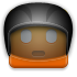 helmet, Driver DarkSlateGray icon