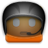 helmet DarkSlateGray icon