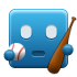 Blue, ibaseball SteelBlue icon