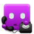 phone MediumOrchid icon