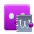 wikipedia, Wikipanion MediumOrchid icon