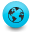 globe DeepSkyBlue icon