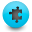 Puzzle DeepSkyBlue icon