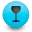 Alcohol, wine DeepSkyBlue icon