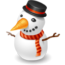 christmas, snowman, winter Gainsboro icon