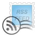 feed, Cyan, Stamp, Rss, post Black icon
