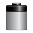 Empty, Battery DarkGray icon