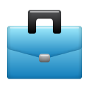Briefcase SteelBlue icon