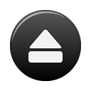 button, Eject DarkSlateGray icon