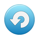 refresh, restart, repeat, update, button SteelBlue icon