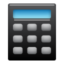 calculator DarkSlateGray icon