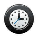 Clock DarkSlateGray icon