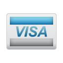 visa, card, credit Lavender icon