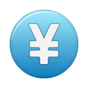 Blue, Currency, yuan SteelBlue icon