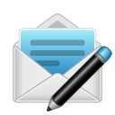 mail, newsletter, Compose, envelope, Email Gainsboro icon