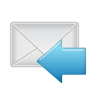 reply, Email Gainsboro icon