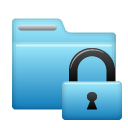 Folder, private SkyBlue icon