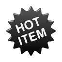 Label, hot DarkSlateGray icon