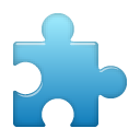 Puzzle, Jigsaw SteelBlue icon