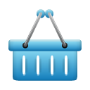 Basket, ecommerce, buy, shopping SkyBlue icon