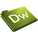 dreamweaver Black icon