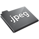 grey, Jpeg Black icon
