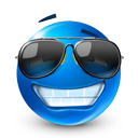 Avatar, smiley DodgerBlue icon