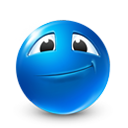 Face, smile DodgerBlue icon