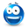 smiley MidnightBlue icon