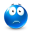 smiley DodgerBlue icon