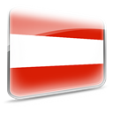 flag, Austria Firebrick icon