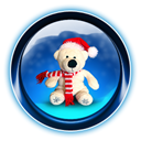 christmas, bear MidnightBlue icon