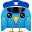 Officer, tweetle DodgerBlue icon
