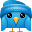 standard, web, tweetle DodgerBlue icon