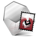 red, mail Icon